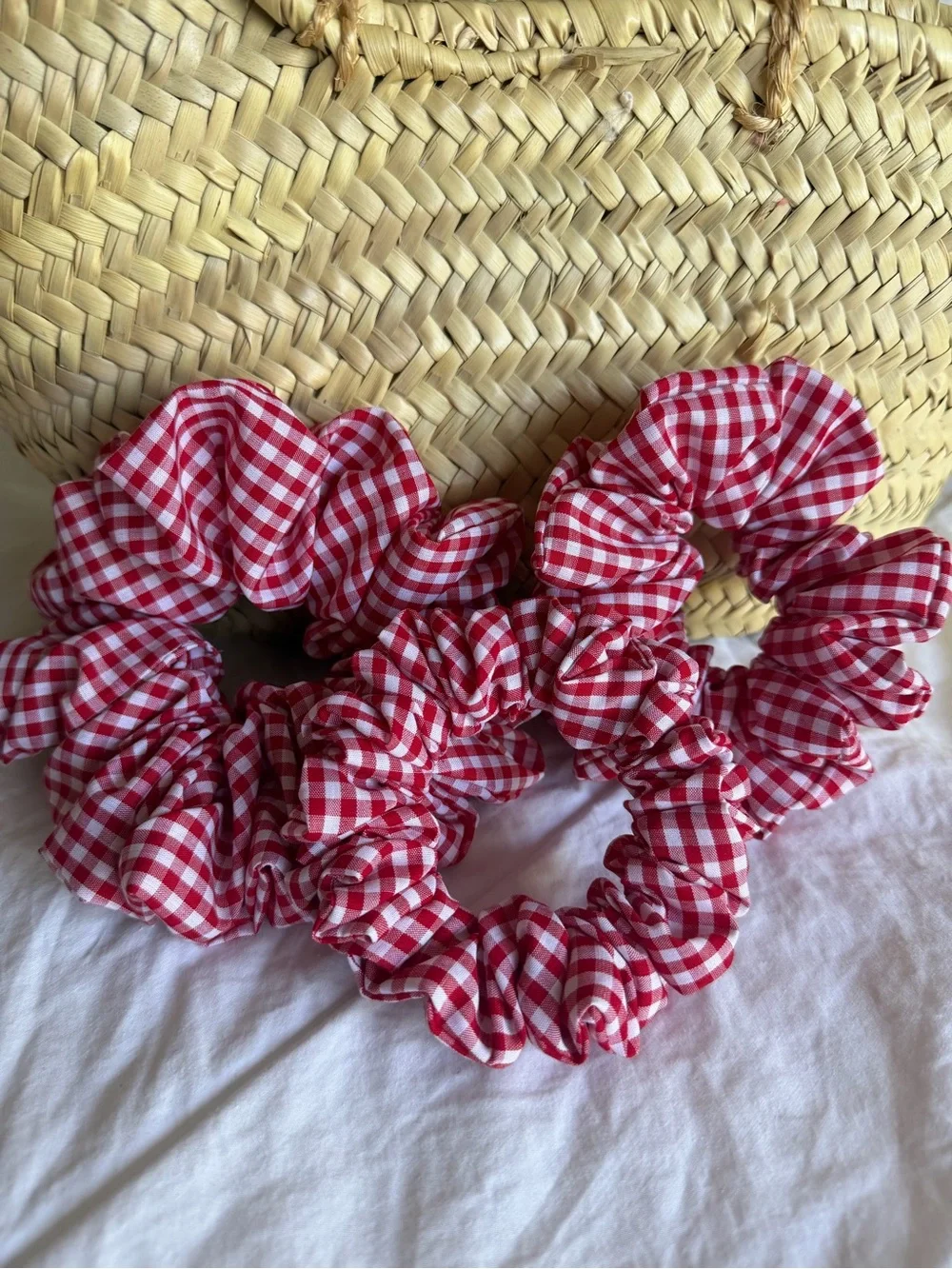 Handmade soft red